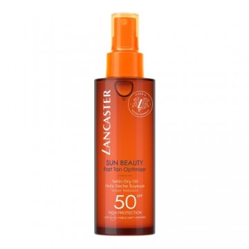 Sunscreen Oil Lancaster Sun Beauty Fast Tan SPF50 (150 ml)