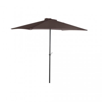 Sunshade DKD Home Decor Brown Black Polyester Steel (300 x 300 x 250 cm)