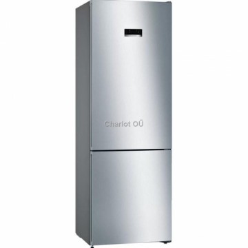 Bosch Refrigerator KGN49XLEA Energy efficiency class E, Free standing, Combi, Height 203 cm, No Frost system, Fridge net capacity 330 L, Freezer net capacity 108 L, 40 dB, Stainless steel