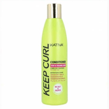 Kondicionieris Sprogainiem Matiem Keep Curl Kativa (250 ml)