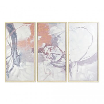 Набор из трех картин DKD Home Decor Абстракция (180 x 4 x 120 cm) (3 pcs)
