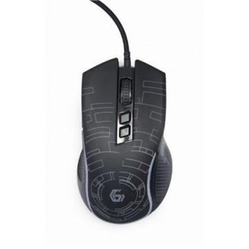 Gembird USB LED Gaming mouse MUS-6B-GRAFIX-01 Black