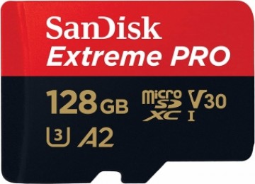 SanDisk Extreme PRO 128GB MicroSDXC