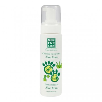 Shampoo Menforsan Foam Aloe Vera Rodents Ferret 200 ml