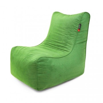 Qubo™ NEW22 BURMA Lime VELVET FIT пуф (кресло-мешок)