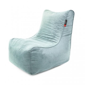 Qubo™ NEW22 BURMA Seafoam VELVET FIT sēžammaiss (pufs)