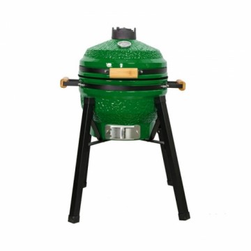 Anglinis kamado grilis ZYLE Starter KS, žalias, Ø 39,8 cm