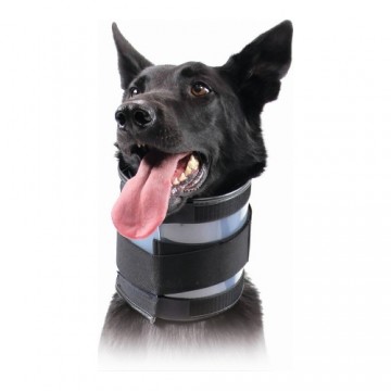 Cervical Collar for Dogs KVP Melns (9-36 cm)