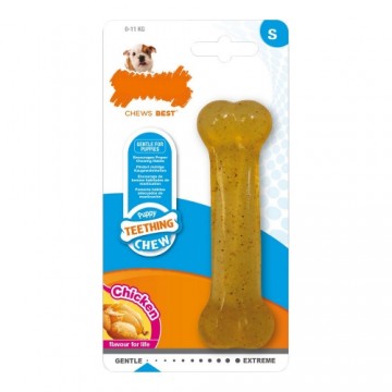 Dog teether Nylabone M Izmērs Cālis Termoplastisks Kucēni