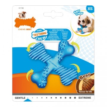 Dog teether Nylabone Šķērsot Neilons Teļa gaļa Kucēni