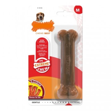 Dog teether Nylabone Dura Chew Bacon M Izmērs Neilons