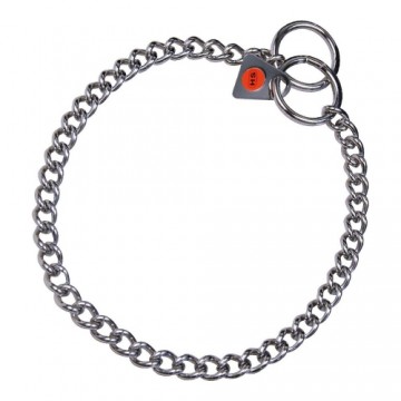Dog collar Hs Sprenger Silver 2 mm Links Twisted (50 cm)