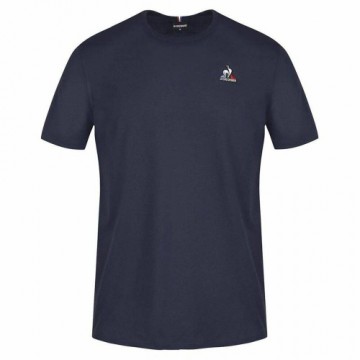 Vīriešu Krekls ar Īsām Piedurknēm Le coq sportif Essentiels N°3 Zils Tumši zils