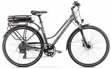 ROMET GAZELA E-BIKE GRAFĪTS (AR) 2128737 18M VELOSIPĒDS