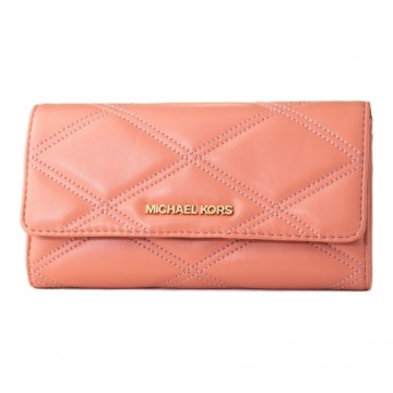 Somiņa Michael Kors 35S2GTVF3U-SHERBERT Rozā Āda (18 x 10 x 1 cm)