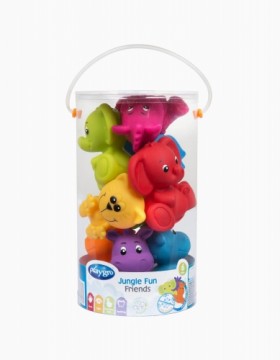 PLAYGRO bath toy Jungle Fun Friends (fully sealed), 187485/0188417