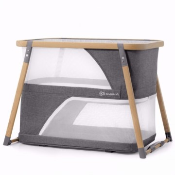 KINDERKRAFT travel cot SOFI grey