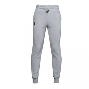 Children's Tracksuit Bottoms Under Armour Rival Fleece Grey