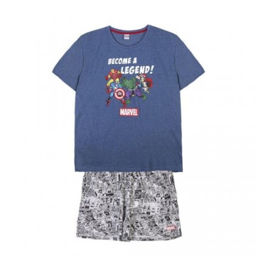 Pyjama Marvel Grey (Adults) Men