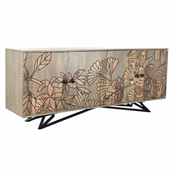 Устройство DKD Home Decor Натуральный Серый Металл Древесина манго (177 x 45 x 74 cm)