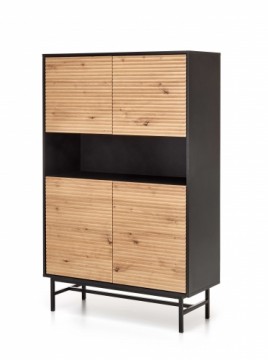 Halmar MURANO KM-3 chest, color: artisan oak/black