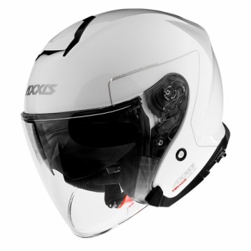 Axxis Helmets, S.a. Mirage SV Solid (M) A0 White ķivere