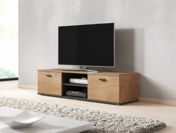 Halmar SOHO RTV140 lefkas oak/black