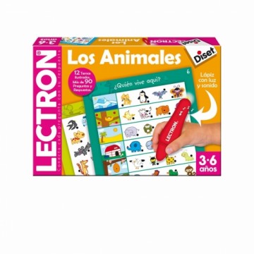 Educational Game Diset The animals Pencil Lights with sound (ES)