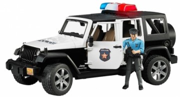 BRUDER Jeep WranglerUnlimited Rubicon Police vehicle +policeman, 2526