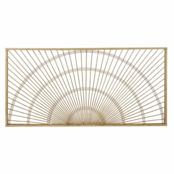 Gultas galvgalvis DKD Home Decor Brūns Rotangpalma (160 x 3 x 80 cm)