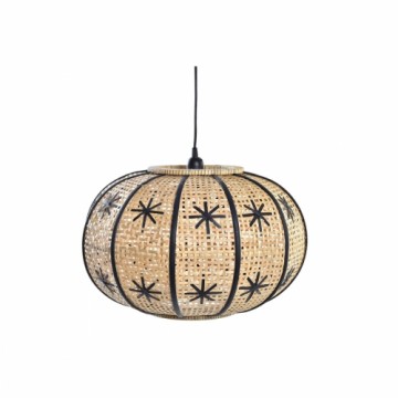 Потолочный светильник DKD Home Decor Натуральный Чёрный 50 W (50 x 50 x 31 cm)