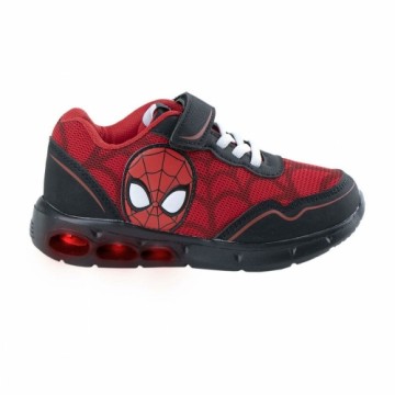 Кроссовки со светодиодами Spiderman Красный