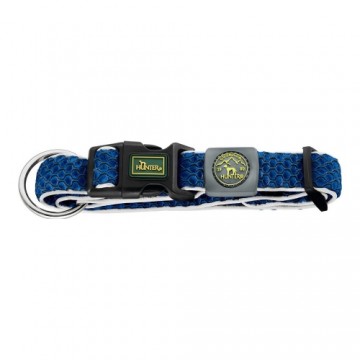 Dog collar Hunter Plus Thread Blue Size L (40-60 cm)