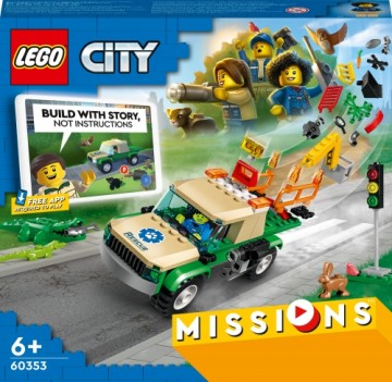 60353 LEGO® City Missions Wild Animal Rescue Missions