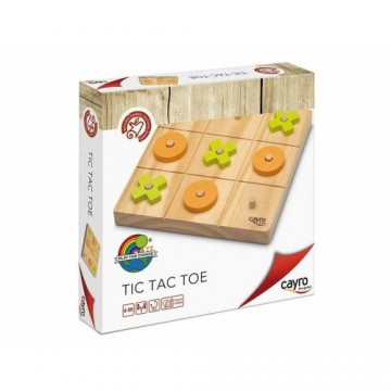 Игра Три в ряд Cayro Tic Tac Toe Деревянный 20 x 20 x 4 cm