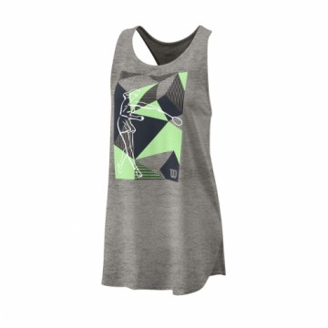 Wilson PRISM PLAY TECH TANK Heather Grey / Paradise Green