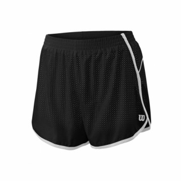 Wilson COMPETITION WOVEN 3.5" SHORT Black / White