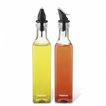 Fissman Набор бутылочек для масла и уксуса 2х250мл (стекло)