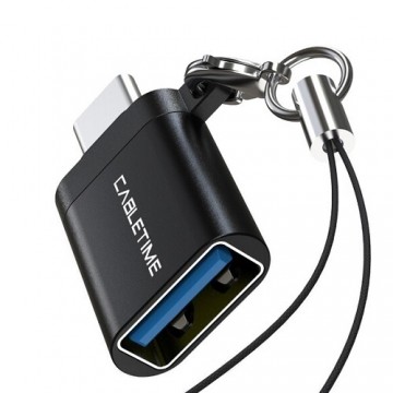 Cabletime Адаптер OTG USB 3.0 Type-C (M) - USB Type-A (F)