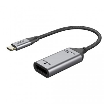 Cabletime Адаптер USB-C (M) на DisplayPort (F), 4K/60Hz, с позолоченными разъемами