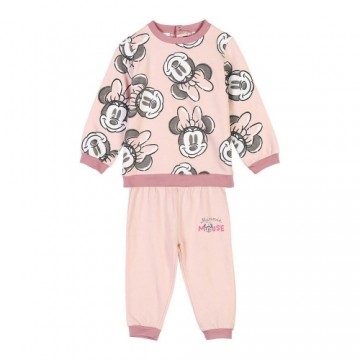 Children’s Tracksuit Minnie Mouse Pink Ocre