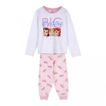 Pajama Bērnu Princesses Disney Balts