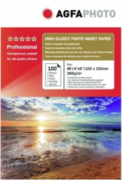 Agfaphoto фотобумага Professional Glossy 10x15 см 260 г 100 листов