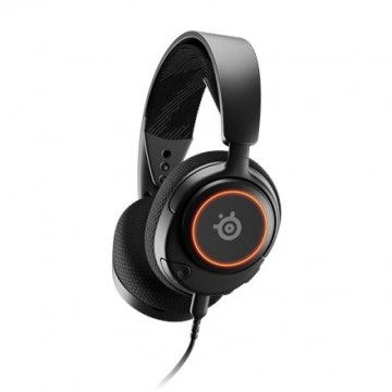 SteelSeries Gaming Headset Arctis Nova 3 Over-Ear, Built-in microphone, Black, Noice canceling