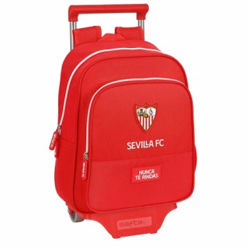 Sevilla FÚtbol Club Школьный рюкзак с колесиками Sevilla Fútbol Club Красный (28 x 34 x 10 cm)