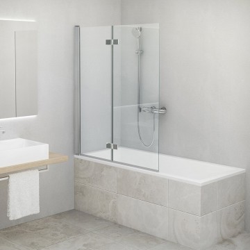 Roth CI 2PL/1000 Brillant/Transparent CI 2PL 100150 VPE Складная шторка для ванны