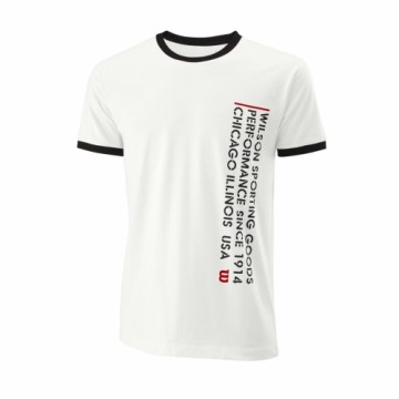 Wilson M SINCE 1914 TEE WHITE / BLACK