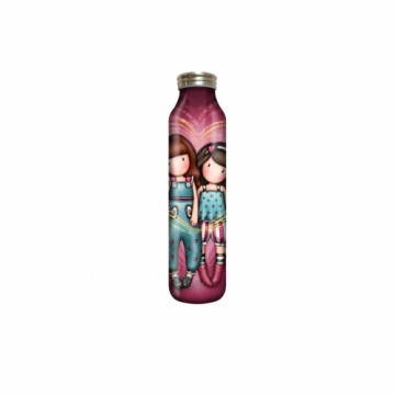 Бутылка с водой Gorjuss Fireworks Металл Тёмно Бордовый (600 ml)