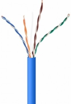 Kabelis Gembird CAT5e UTP LAN 305m Blue