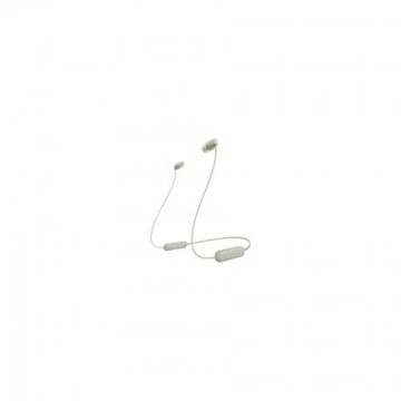 Sony WI-C100 Wireless In-Ear Headphones, Beige